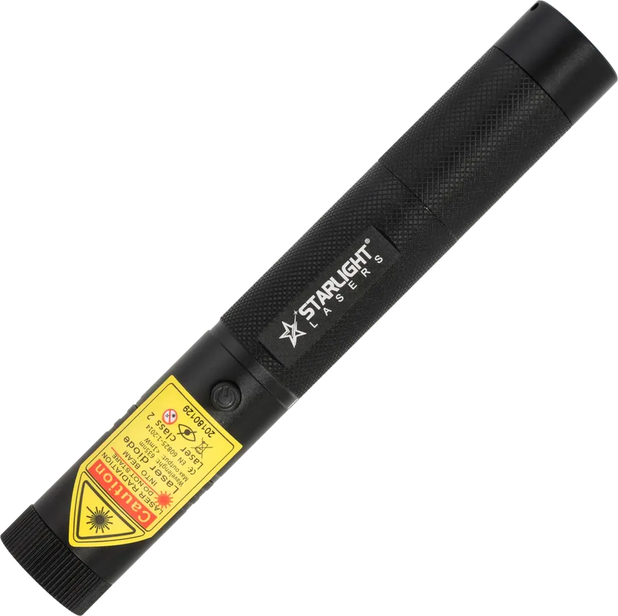 Pointeur laser rouge rechargeable Starlight R1 Pro en aluminium avec batterie 18650 et clés de sécurité