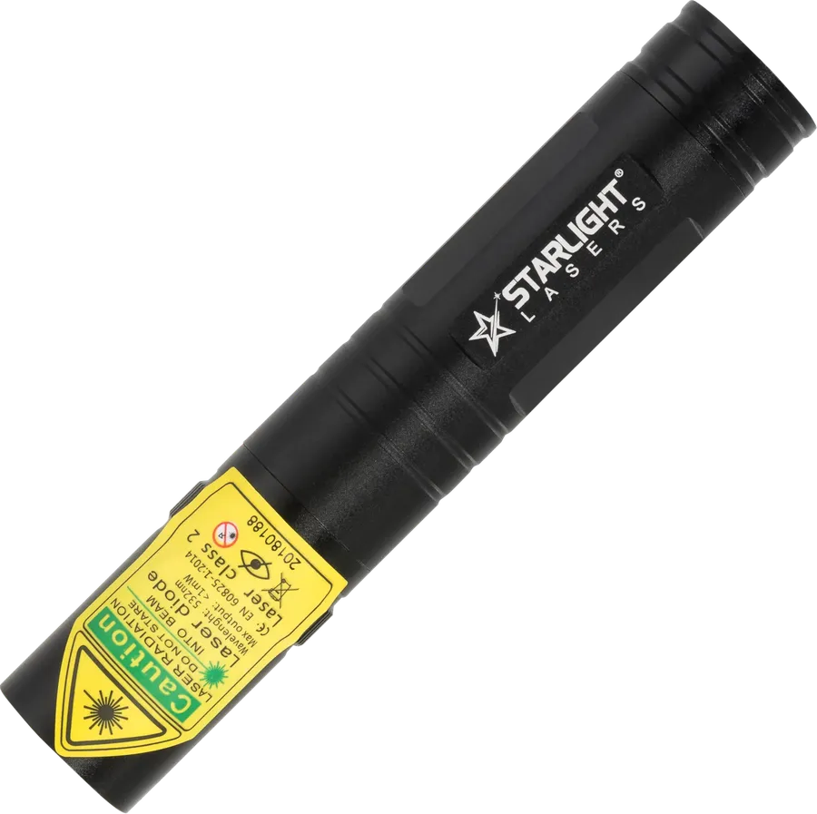 Mini pointeur laser vert rechargeable Starlight G2 Pro compact en aluminium avec batterie 16340