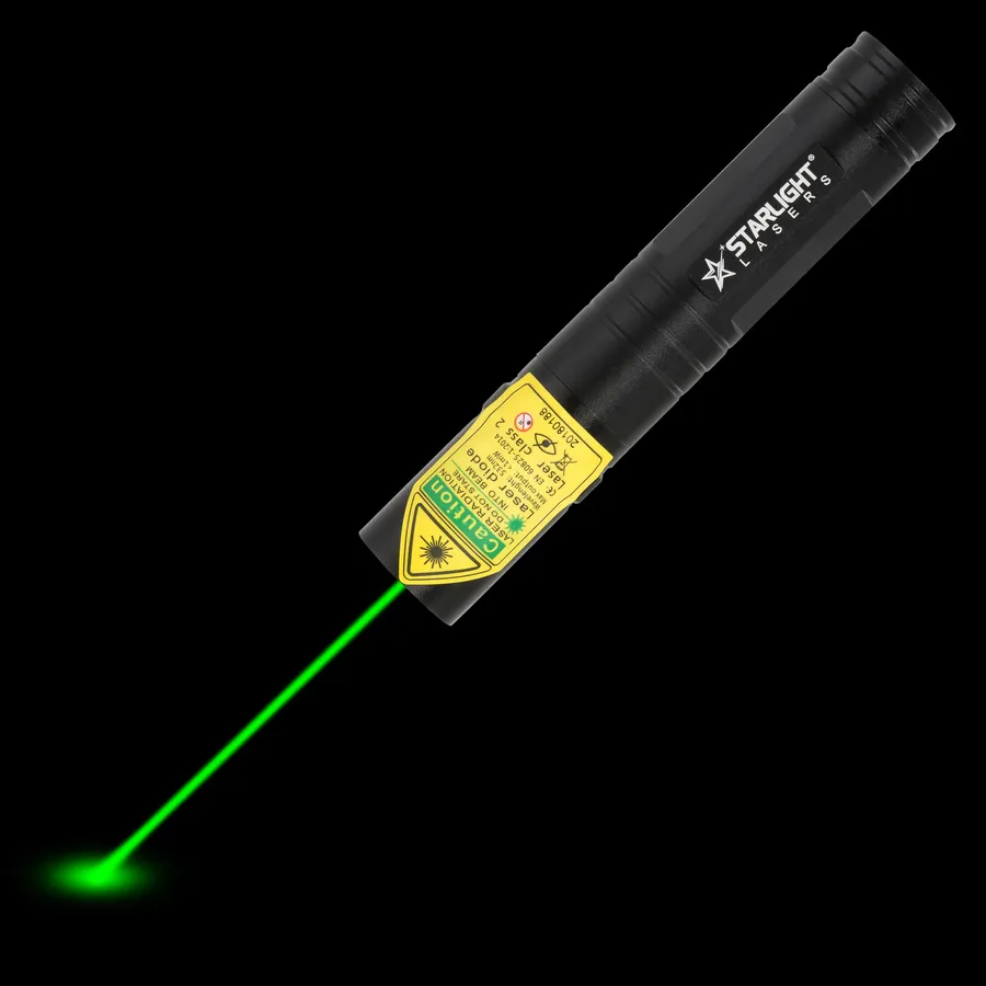 Starlight G2 Pro avec faisceau laser visible dans l’obscurité
