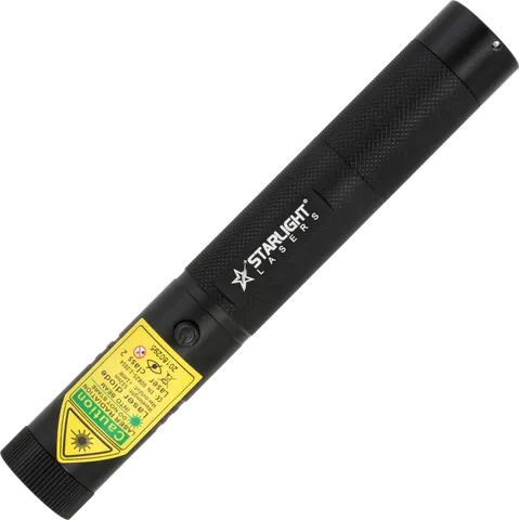 Pointeur laser vert rechargeable Starlight G3 Pro en aluminium avec batterie 18650, chargeur et clés de sécurité