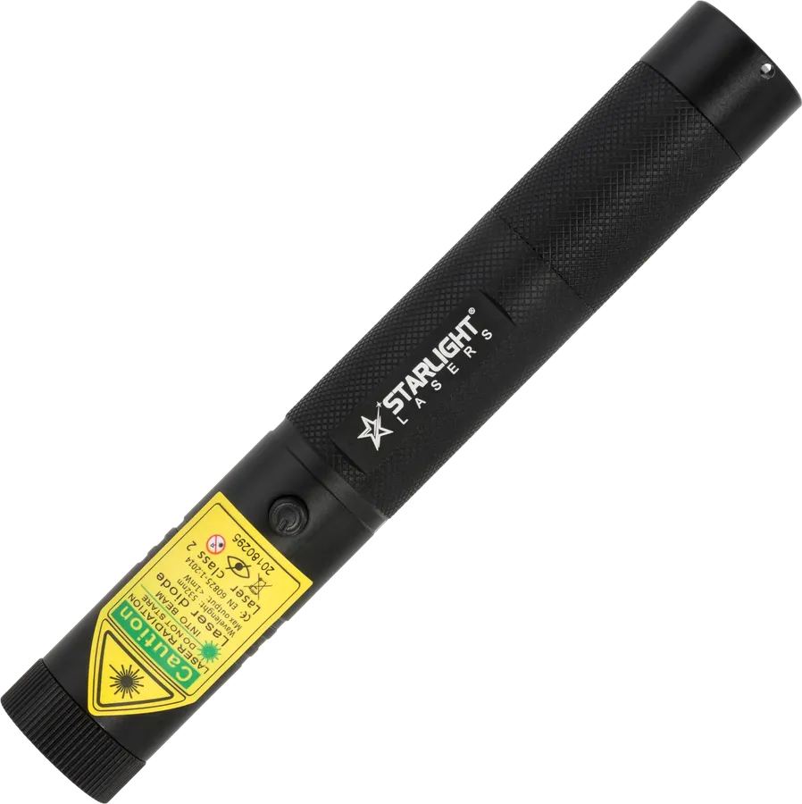 Pointeur laser vert rechargeable Starlight G3 Pro en aluminium avec batterie 18650, chargeur et clés de sécurité