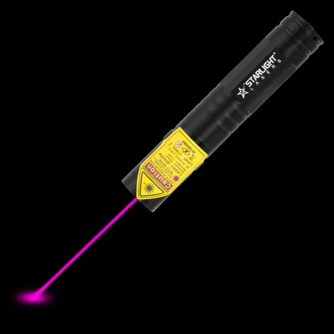 Starlight V2 Pro avec faisceau laser visible dans l’obscurité