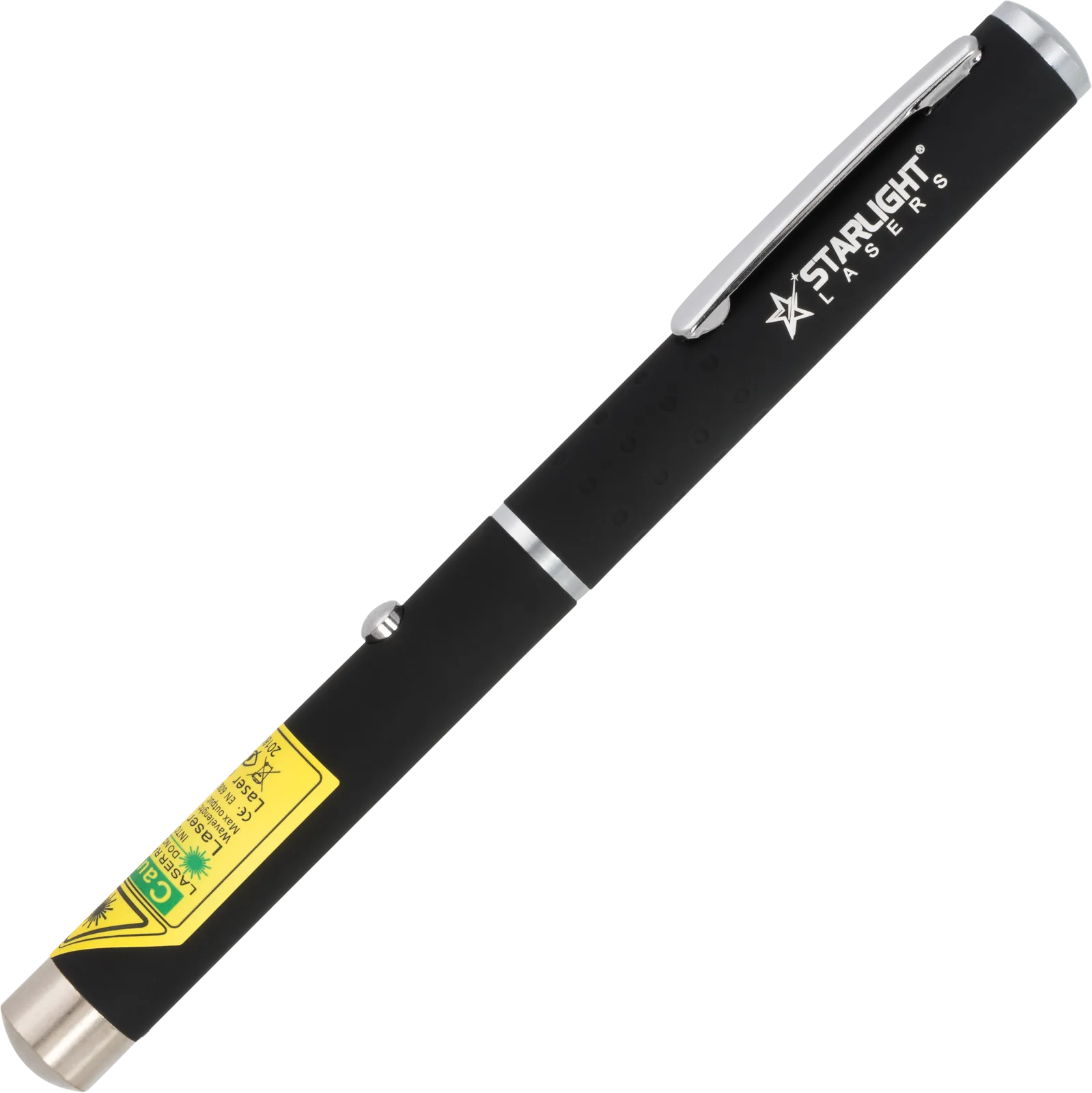 Stylo laser vert Starlight X1 avec clip, fonctionnant avec deux piles AAA
