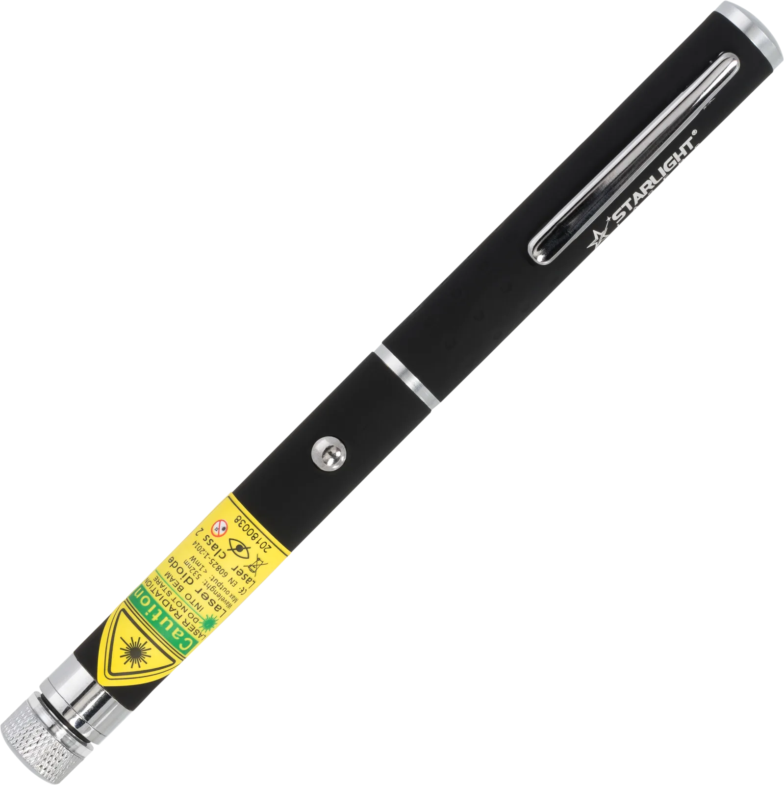 Stylo laser vert Starlight X2 avec embout à motifs pour projeter des formes