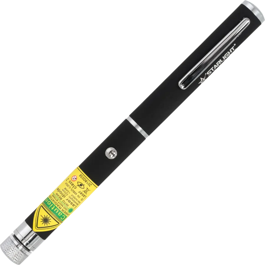 Stylo laser vert Starlight X2 avec embout à motifs pour projeter des formes
